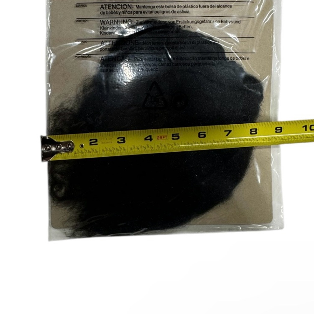 Rubie’s black colored farmer’s beard with elastic band brand new in packaging! - Picture 2 of 6